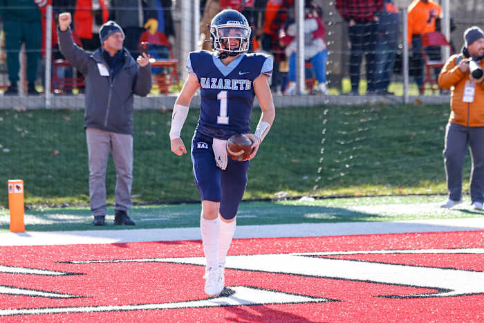 Nazareth Academy Joliet Catholic Illinois 5A football November 25 2023 Nate Latsch 24454